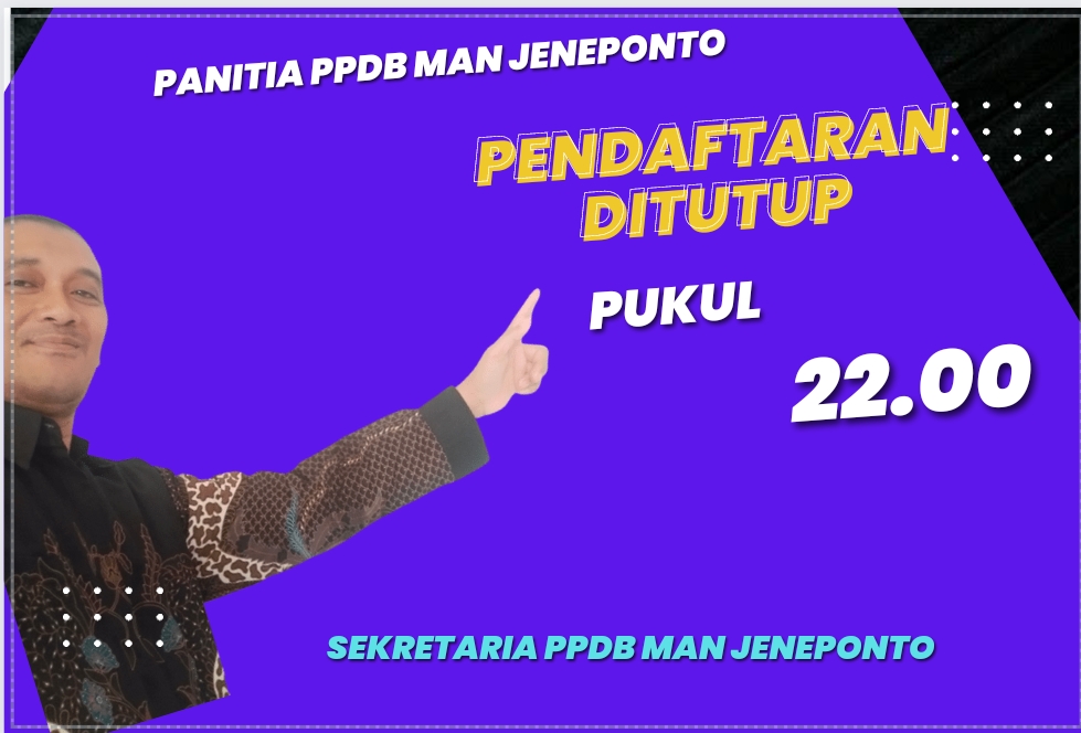 PPDB | MAN JENEPONTO